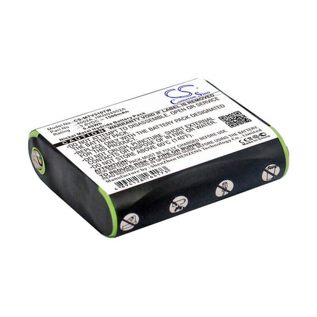 Battery For Motorola, Em1000, Em1000r, Em1020r, Fv300 3.6v, 1500mah - 5.40wh Two-Way Radio Cameron Sino Technology Limited   