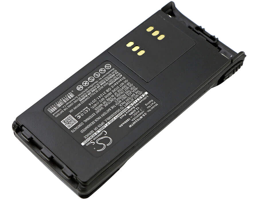 Battery For Motorola Gp140, Gp240, Gp280 7.4v, 1800mah - 13.32wh Two-Way Radio Cameron Sino Technology Limited   