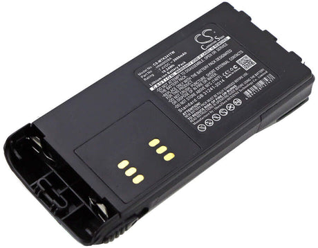 Battery For Motorola Gp140, Gp240, Gp280 7.4v, 2600mah - 19.24wh Batteries for Electronics Cameron Sino Technology Limited   