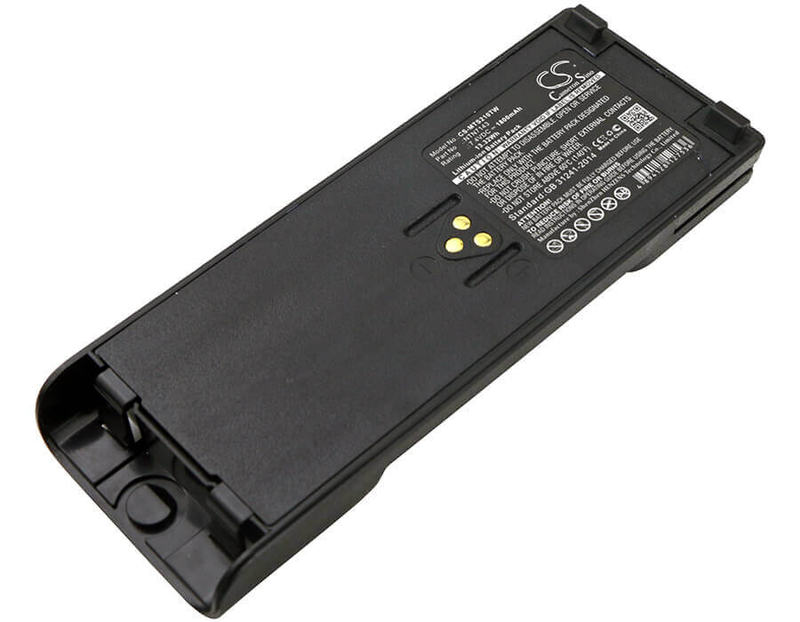 Two-Way Radio Battery For Motorola Gp900, Gp1200, Ht1000 7.4v, 1800mah - 13.32wh Two-Way Radio Cameron Sino Technology Limited   