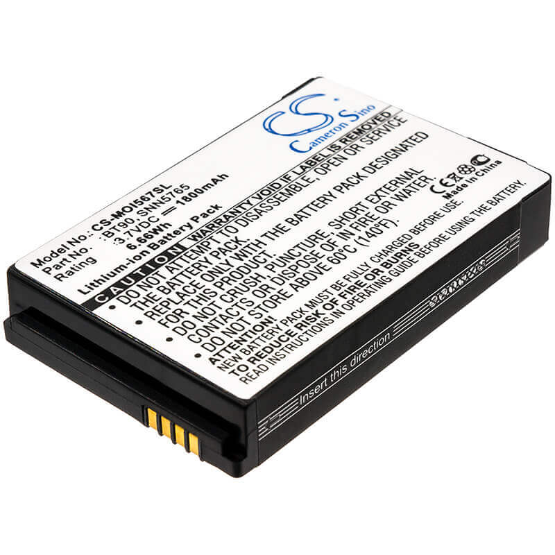 Battery For Motorola I576, Rival A455, Z6tv 3.7v, 1800mah - 6.66wh Mobile, SmartPhone Cameron Sino Technology Limited   