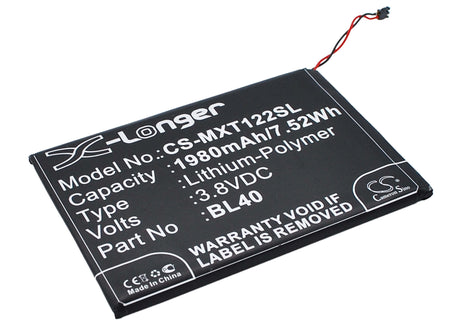 Battery For Motorola Moto E, Xt1021, Xt1025 3.8v, 1980mah - 7.52wh Mobile, SmartPhone Cameron Sino Technology Limited   