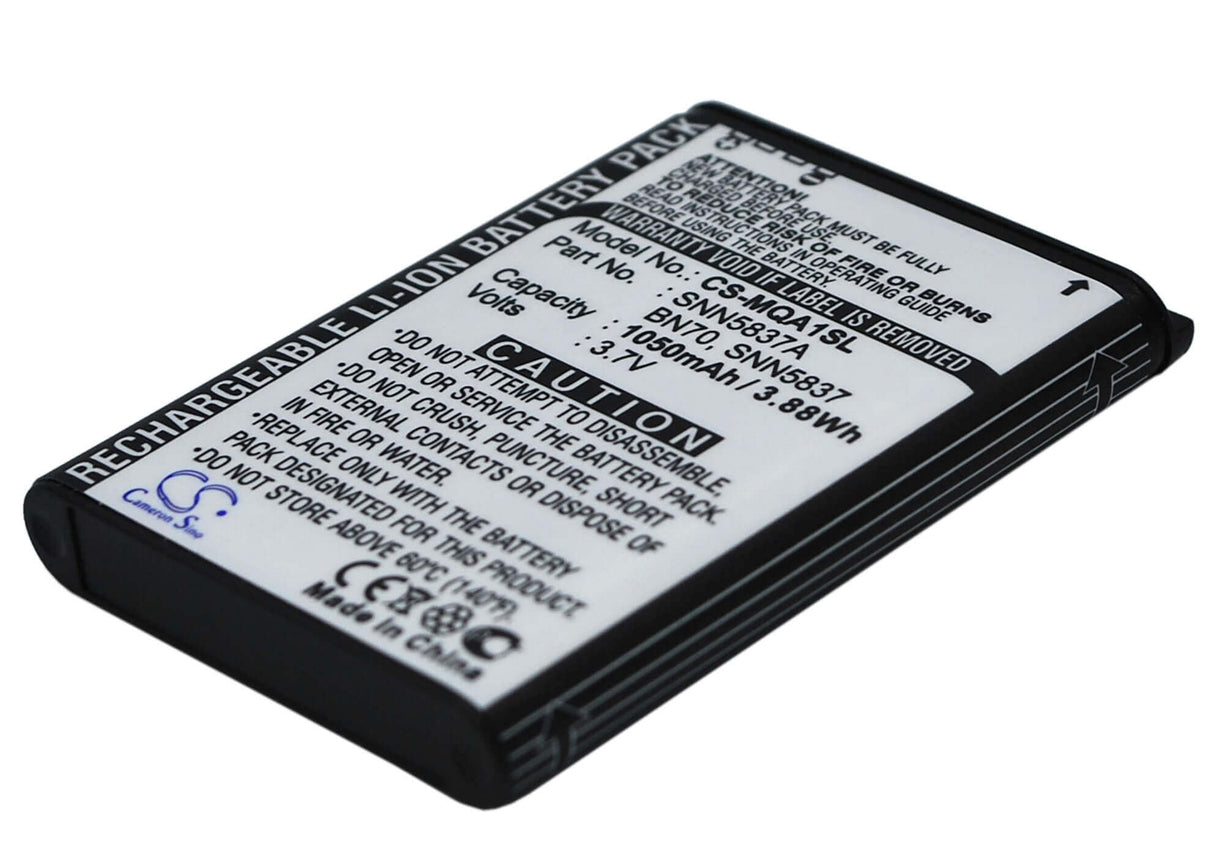 Battery For Motorola Mt710 3.7v, 1050mah - 3.89wh Mobile, SmartPhone Cameron Sino Technology Limited   