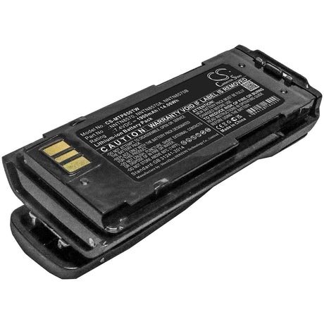 Battery For Motorola, Mtp8500, Mtp8500ex, Mtp8550, Mtp8550ex 7.6v, 1250mah - 9.50wh Two-Way Radio Cameron Sino Technology Limited   