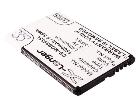 Battery For Motorola Photon 4g, Mb855, Mb835 3.7v, 1500mah - 5.55wh Mobile, SmartPhone Cameron Sino Technology Limited   