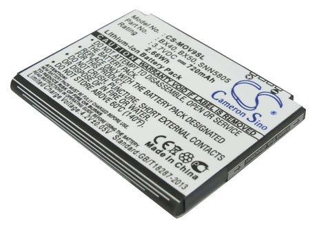 Battery For Motorola Razr2, V8, V9 3.7v, 720mah - 2.66wh Mobile, SmartPhone Cameron Sino Technology Limited   