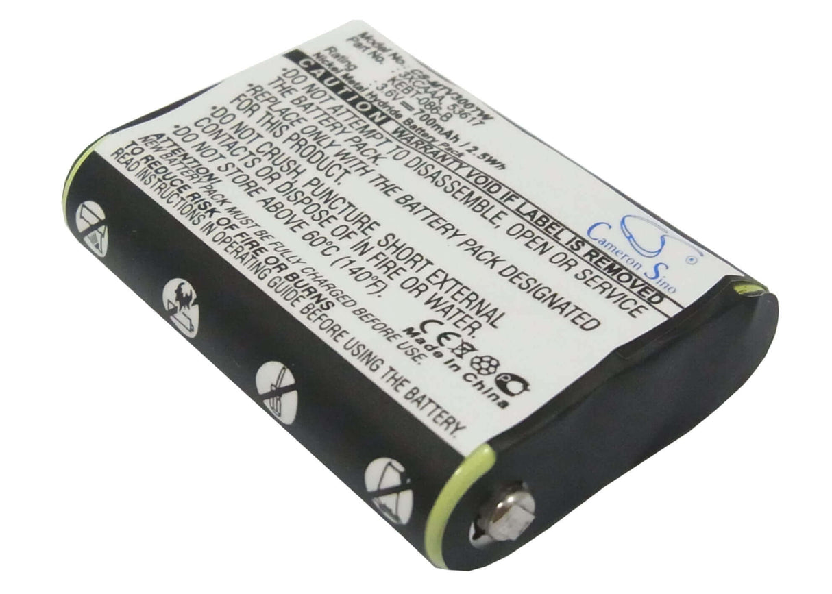 Battery For Motorola Sx800, Fv700, Sx500r 3.6v, 700mah - 2.52wh Two-Way Radio Cameron Sino Technology Limited   