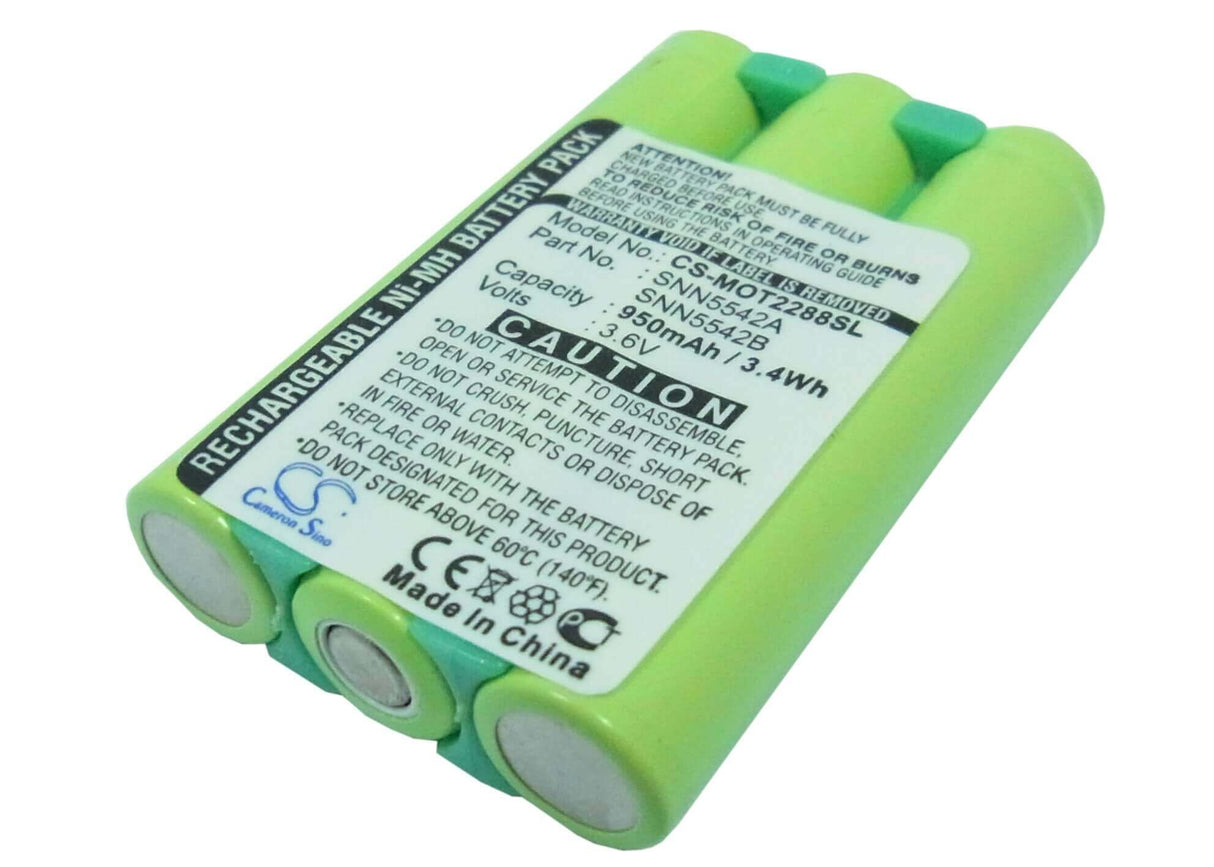 Battery For Motorola T2288, 2297, V2260 3.6v, 800mah - 2.88wh Mobile, SmartPhone Cameron Sino Technology Limited   