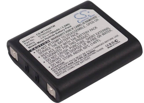 Battery For Motorola Talkabout T6000, Talkabout T6200, Talkabout T6210 3.6v, 700mah - 2.52wh Two-Way Radio Cameron Sino Technology Limited   