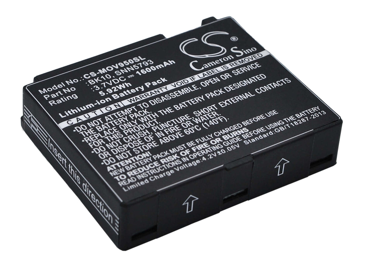 Battery For Motorola V950 Renegade, I296, I465 Clutch 3.7v, 1600mah - 5.92wh Mobile, SmartPhone Cameron Sino Technology Limited   