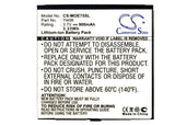 Battery For Motorola Ve75 3.7v, 900mah - 3.33wh Mobile, SmartPhone Cameron Sino Technology Limited   