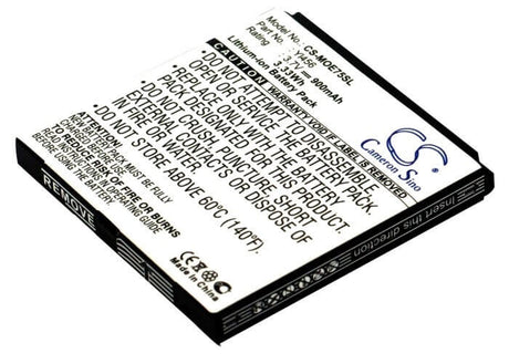 Battery For Motorola Ve75 3.7v, 900mah - 3.33wh Mobile, SmartPhone Cameron Sino Technology Limited   