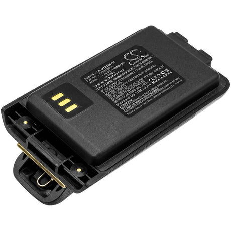 Battery For Motorola, Vz-20, Vz-28, Vz-d263, Vz-d281 7.4v, 1800mah - 13.32wh Two-Way Radio Cameron Sino Technology Limited   