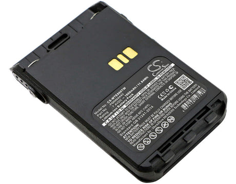 Battery For Motorola Xir E8600, Xir E8608, Xir E8668 7.4v, 1600mah - 11.84wh Two-Way Radio Cameron Sino Technology Limited   