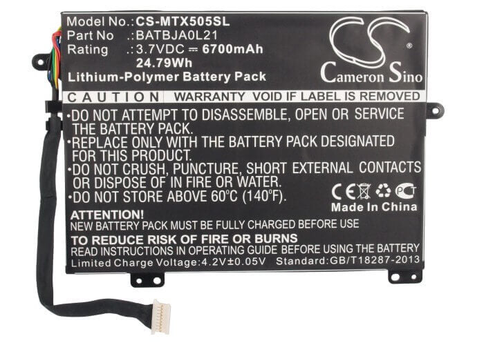 Battery For Motorola Xoom Family Edition, Mz505, Xoom 10.1 3.7v, 6700mah - 24.79wh Batteries for Electronics Cameron Sino Technology Limited   