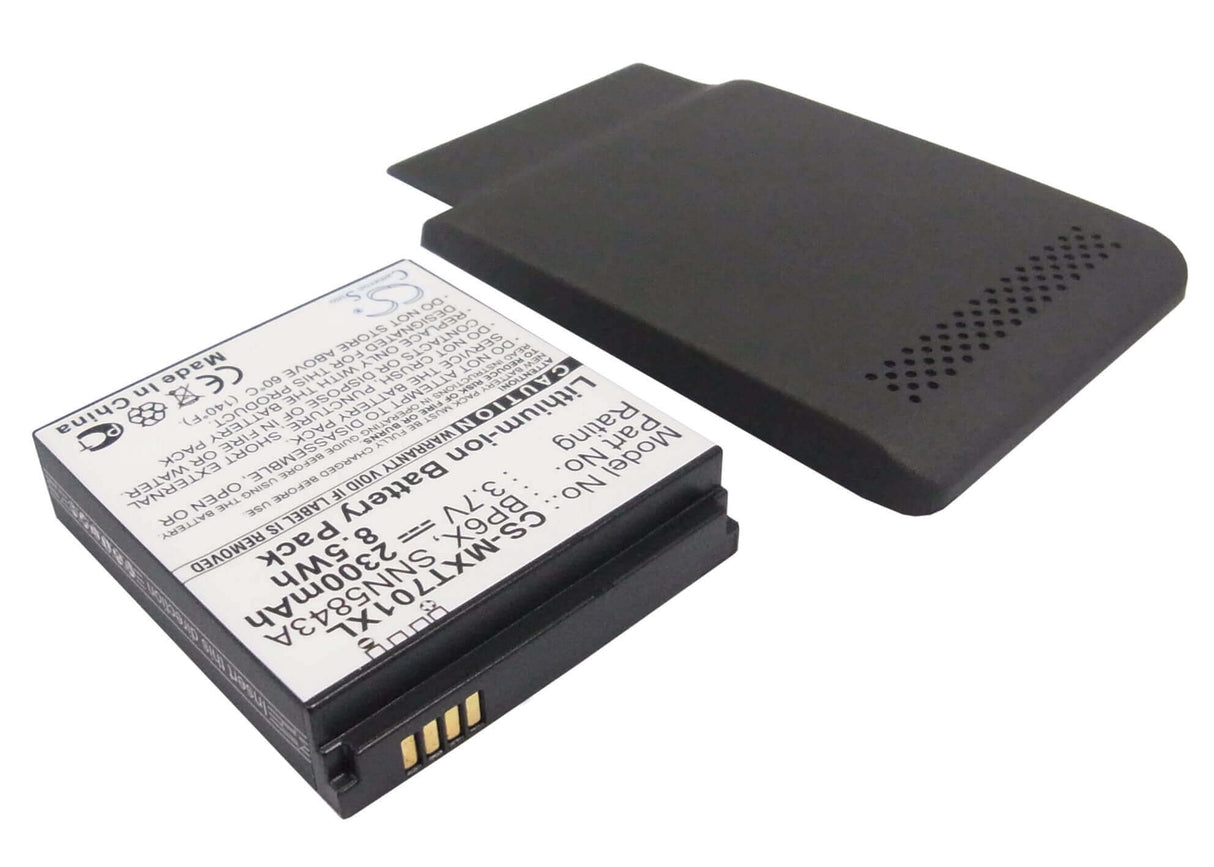 Battery For Motorola Xt701 3.7v, 2300mah - 8.51wh Mobile, SmartPhone Cameron Sino Technology Limited   