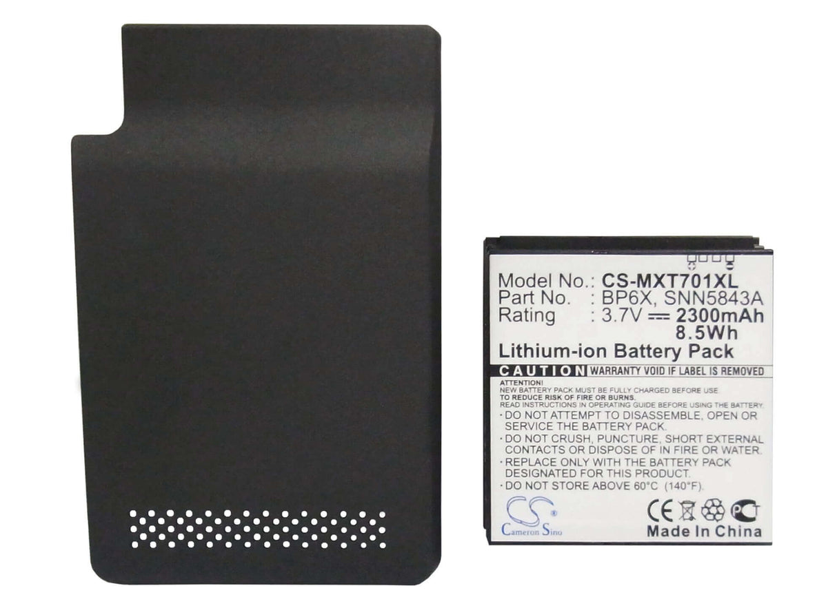 Battery For Motorola Xt701 3.7v, 2300mah - 8.51wh Mobile, SmartPhone Cameron Sino Technology Limited   