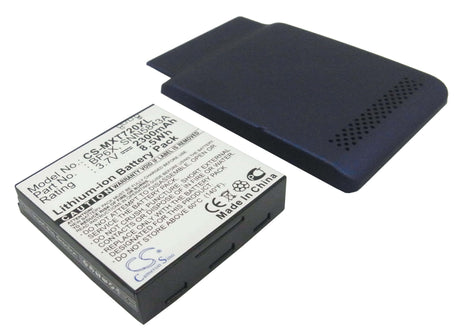 Battery For Motorola Xt720 3.7v, 2300mah - 8.51wh Mobile, SmartPhone Cameron Sino Technology Limited (Suspended)   