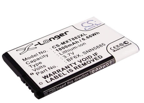 Battery For Motorola Xt882, Droid 3, Xt862 3.7v, 1800mah - 6.66wh Mobile, SmartPhone Cameron Sino Technology Limited   