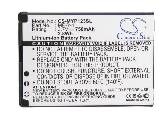 Battery For Myphone 1230 3.7v, 750mah - 2.78wh Mobile, SmartPhone Cameron Sino Technology Limited   