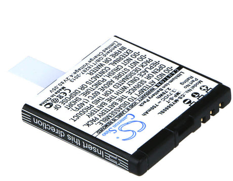 Battery For Myphone 6680 Share, 6600, 6600 Free 3.7v, 750mah - 2.78wh Mobile, SmartPhone Cameron Sino Technology Limited   