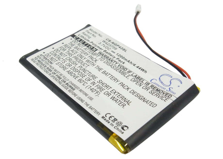 Battery For Navgear Streetmate Gp-43 3.7v, 1200mah - 4.44wh GPS, Navigator Cameron Sino Technology Limited   