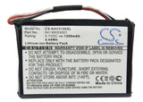 Battery For Navigon 5100, 5100 Max, 3.7v, 1200mah - 4.44wh GPS, Navigator Cameron Sino Technology Limited   