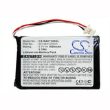 Battery For Navigon 72 Easy, 72 Plus Live, 3.7v, 1000mah - 3.70wh GPS, Navigator Cameron Sino Technology Limited   