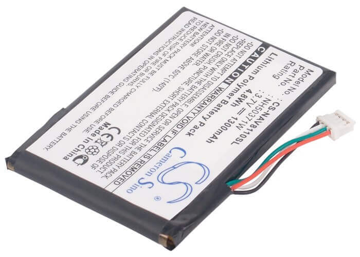 Battery For Navigon 8110, 81xx, 8310 3.7v, 1300mah - 4.81wh GPS, Navigator Cameron Sino Technology Limited   