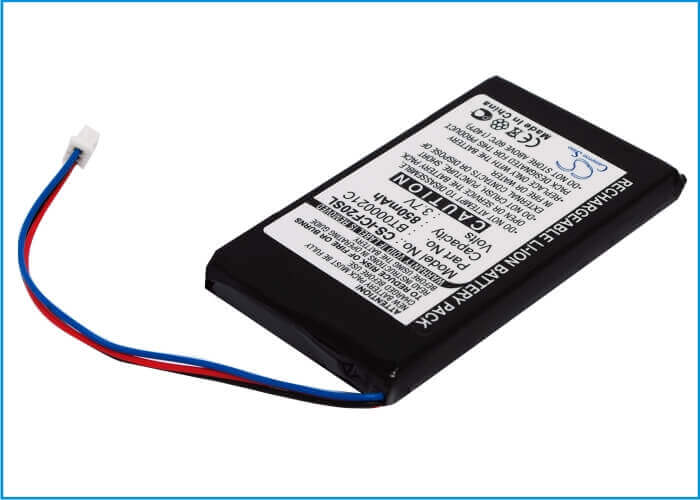 Battery For Navman F20, F20 Euro, F30 3.7v, 850mah - 3.15wh GPS, Navigator Cameron Sino Technology Limited   