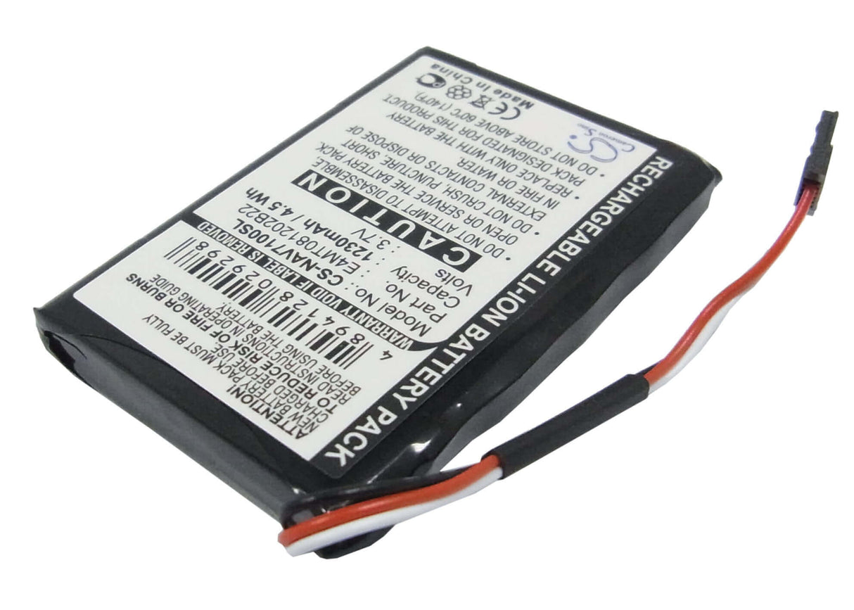 Battery For Navman N20 3.7v, 1230mah - 4.55wh GPS, Navigator Cameron Sino Technology Limited   