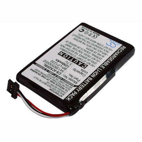 Battery For Navman S20 3.7v, 1250mah - 4.63wh GPS, Navigator Cameron Sino Technology Limited   