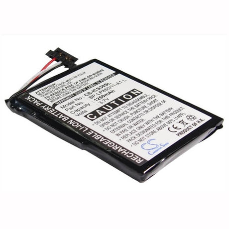 Battery For Navman S30, S50, S70 3.7v, 1250mah - 4.63wh GPS, Navigator Cameron Sino Technology Limited   