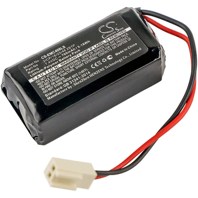 Battery For Neptolux, 175-8070, Eve B0408, Suunaviidaga 7.4v, 700mah - 5.18wh Emergency Lighting Cameron Sino Technology Limited   