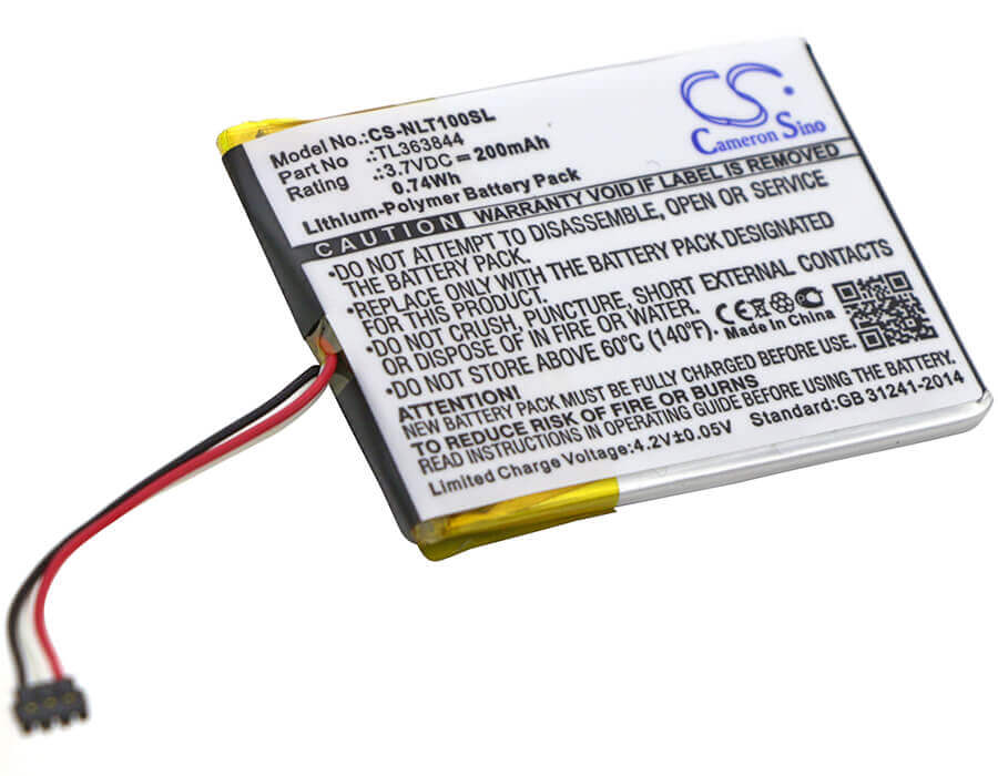 Battery For Nest, Learning Thermostat 1st Generation 3.7v, 200mah - 0.74wh Smart Home Cameron Sino Technology Limited   