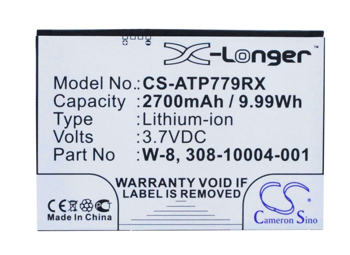 Battery For Netgear Ac779s, Aircard 779s, Aircard 779s 4g 3.7v, 2700mah - 9.99wh Hotspot Cameron Sino Technology Limited   