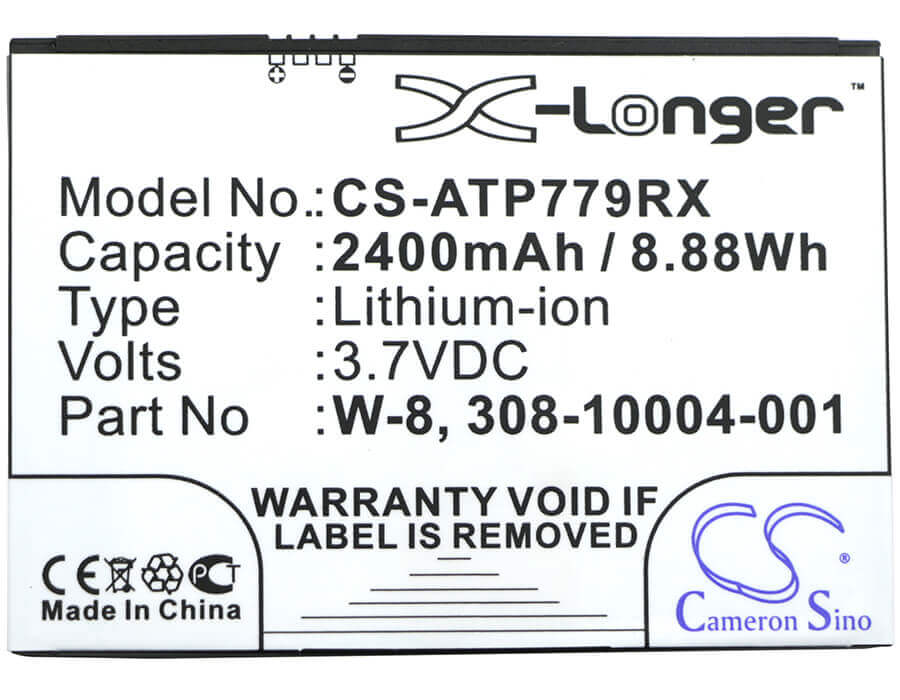 Battery For Netgear Ac779s, Aircard 779s, Aircard 779s 4g 3.7v, 2700mah - 9.99wh Hotspot Cameron Sino Technology Limited   