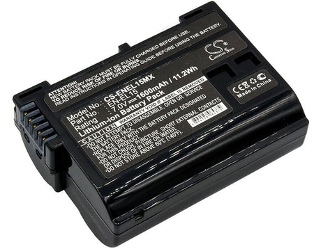 Battery For Nikon 1 V1, Coolpix D7000, 7v, 1600mah - 11.20wh Camera Cameron Sino Technology Limited   