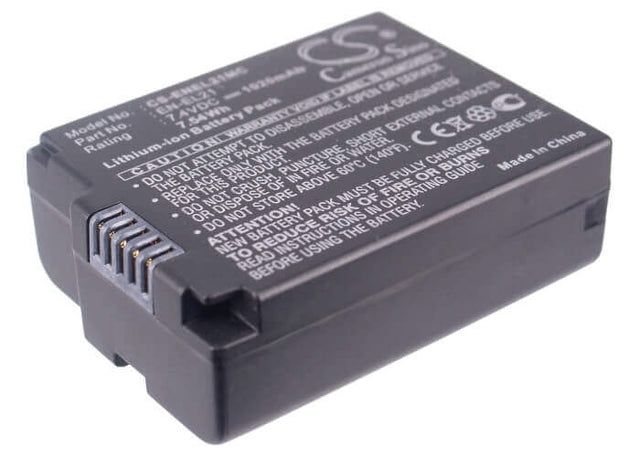 Battery For Nikon 1 V2 7.4v, 1020mah - 7.55wh Camera Cameron Sino Technology Limited   