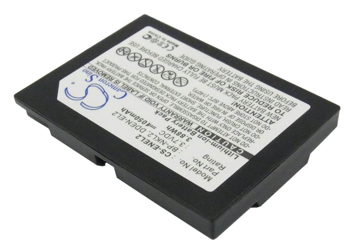 Battery For Nikon Coolpix 2500, Coolpix 3500, 3.7v, 1050mah - 3.89wh Camera Cameron Sino Technology Limited   