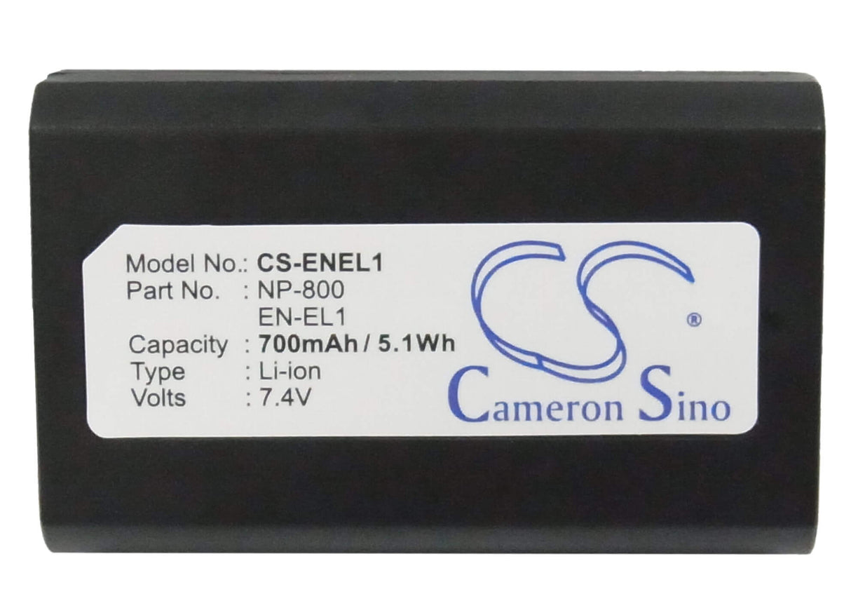 Battery For Nikon Coolpix 4300, Coolpix 4500, 7.4v, 700mah - 5.18wh Camera Cameron Sino Technology Limited   