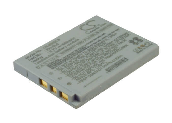 Battery For Nikon Coolpix P1, Coolpix P2, 3.7v, 650mah - 2.41wh Camera Cameron Sino Technology Limited   