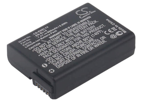 Battery For Nikon Coolpix P7000, Coolpix P7100, 7.4v, 900mah - 6.66wh Camera Cameron Sino Technology Limited   