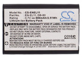 Battery For Nikon Coolpix S550, Coolpix S560 3.7v, 680mah - 2.52wh Camera Cameron Sino Technology Limited   