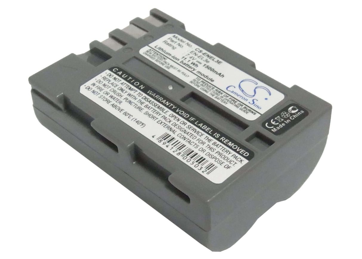 Battery For Nikon D100, D200, D300, D300s, 7.4v, 1500mah - 11.10wh Camera Cameron Sino Technology Limited   