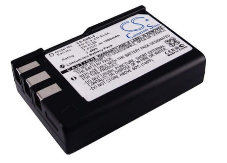 Battery For Nikon D3000, D40, D40a, D40c, 7.4v, 1000mah - 7.40wh Camera Cameron Sino Technology Limited   