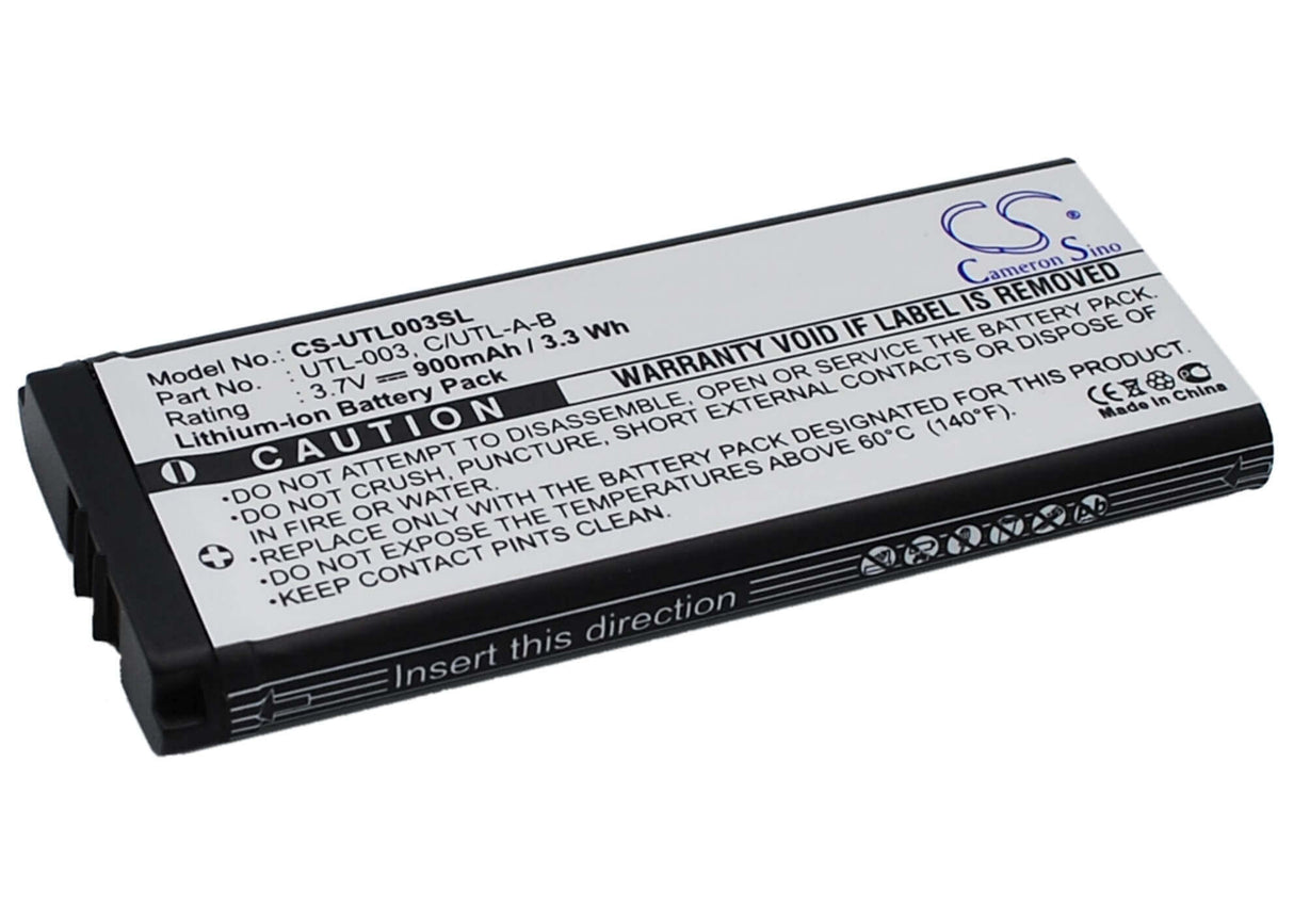 Battery For Nintendo Dsi Xl, Utl-001, Dsi Ll 3.7v, 900mah - 3.33wh Game Console Cameron Sino Technology Limited   