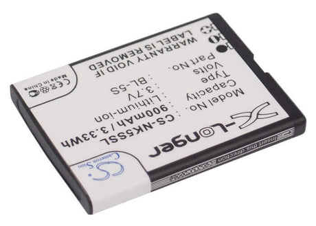 Battery For Nokia 2330, 2330 Classic 3.7v, 900mah - 3.33wh Batteries for Electronics Cameron Sino Technology Limited   