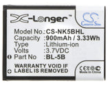 Battery For Nokia 2610, 3220, 3230 3.7v, 900mah - 3.33wh Batteries for Electronics Cameron Sino Technology Limited   