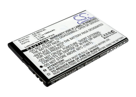 Battery For Nokia 303, 603, Lumia 710 3.7v, 1000mah - 3.70wh Batteries for Electronics Cameron Sino Technology Limited   